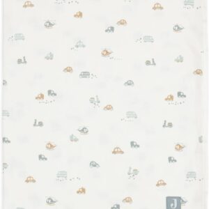 jollein baby blanket jersey on the go 75 x 100 cm 100% cotton for baby cot 1.0 tog oeko tex certified soft jersey