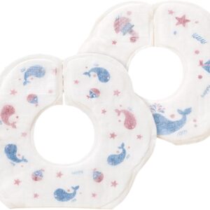 pack of 20 disposable bibs for babies, cartoon print, drooling tooth cloth, highly absorbent saliva cloth, burp cloth, easy to clean, easy to drool for infant burp cloths, soft and