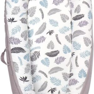 baby lounger pod cotton elastic sleeping cushion bed detachable portable crib for 0 18m toddlers style4 baby lounger baby sleep lounger newborn lounger pod baby sleep pod