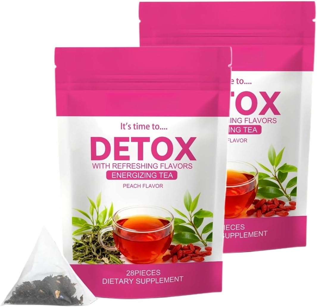 2 packs (56 bags) herbal weight management tea detox for energy boost, bloating relief & relaxation, natural slimming blend 2 packs (56 bags) herbal weight management tea detox for energy boost, bloating relief & relaxation, natural slimming blend