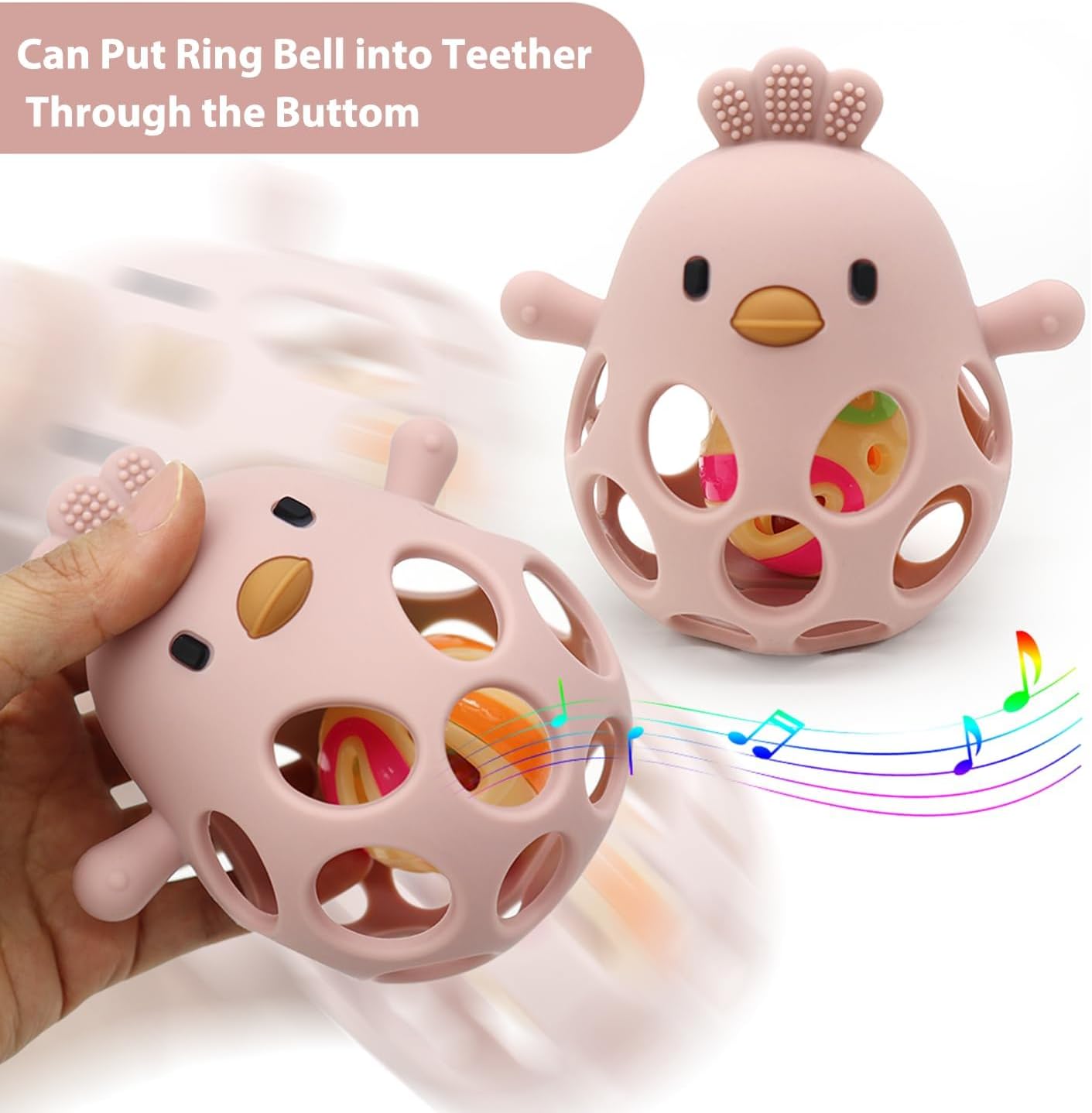 felly baby teething toys 0 6 12 months, silicone infant chew toys, teething mitten for 3 months baby with bell gifts for boys girls (pink) felly baby teething toys 0 6 12 months, silicone infant chew toys, teething mitten for 3 months baby with bell gifts for boys girls (pink)