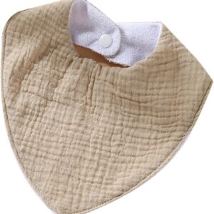 absorbent and waterproof bib for toddlers, stylish and practical, cotton burp cloth, comfortable, perfect for feeding and teething cotton burp cloths for newborns