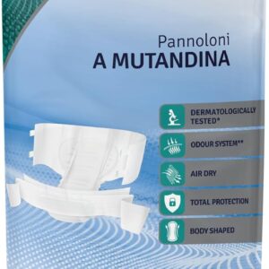 soffisof air dry adult diapers maxi xxxl 15x adult nappies disposable incontinence briefs up to 9 drops absorbency for men and women single pack