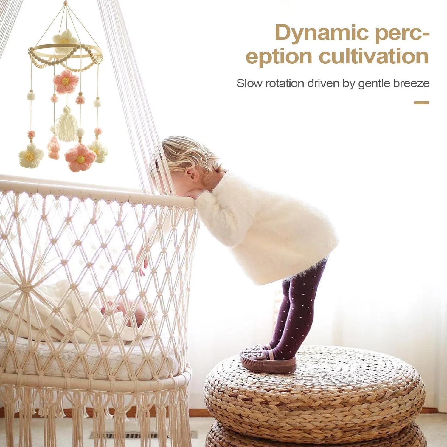 crib mobile, nursery hanging decor, baby sensory toy, soft felt material, wooden frame structure, for bedroom living room daycare window wall, 7.87x3.94x3.94 in crib mobile, nursery hanging decor, baby sensory toy, soft felt material, wooden frame structure, for bedroom living room daycare window wall, 7.87x3.94x3.94 in