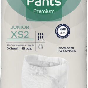 abena pants xs2 junior nappies, x small, 18pcs., 50 75cm, 20 30"
