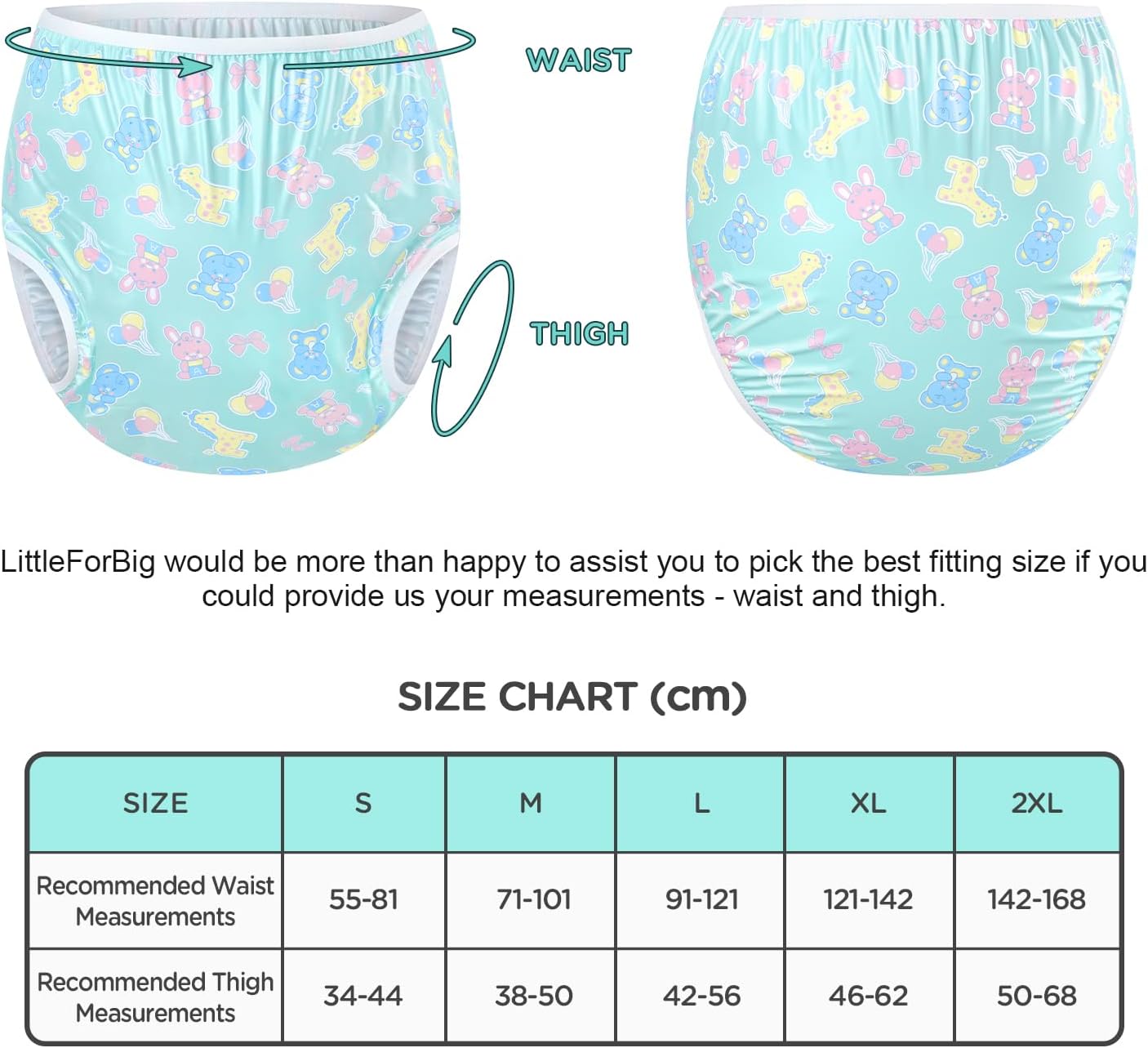 littleforbig washable reusable waterproof adult plastic pants pull up diaper cover full print baby parade green xxl littleforbig washable reusable waterproof adult plastic pants pull up diaper cover full print baby parade green xxl