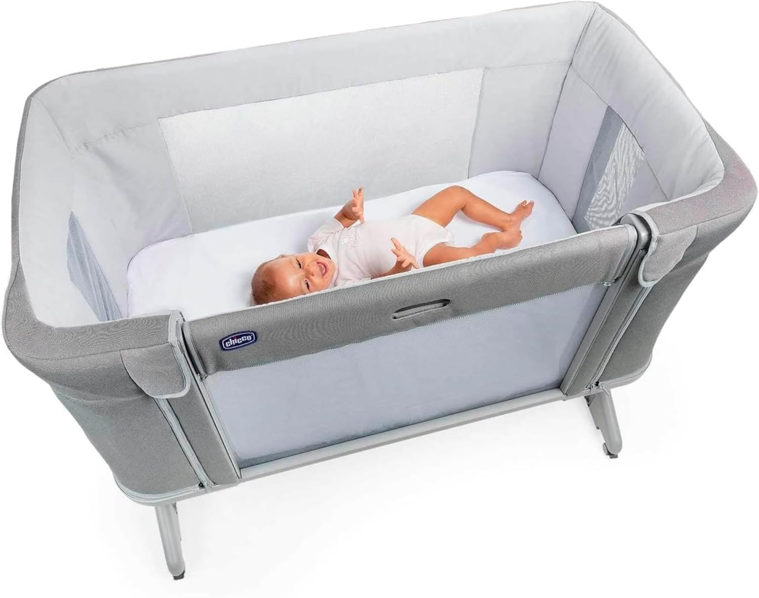 chicco next2me forever co sleeping crib and cot suitable from birth up to 4 years 11 adjustable height positions air flow toddler bed compatible ash grey chicco next2me forever co sleeping crib and cot suitable from birth up to 4 years 11 adjustable height positions air flow toddler bed compatible ash grey
