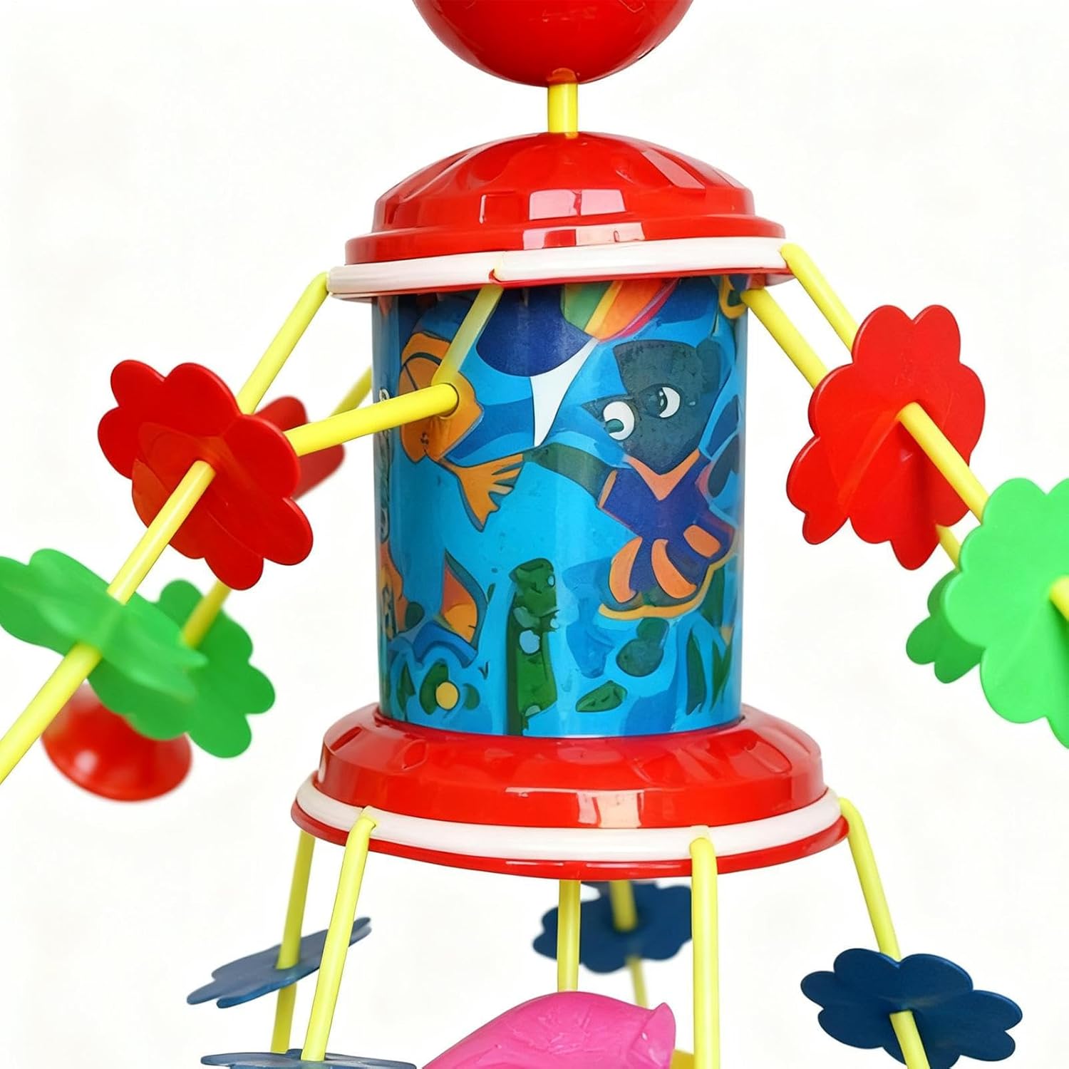 crib mobile wind up rotating soothing decor, kids crib bell decor accessory, development toy for boys girls preschoolers, nursery bassinet bedroom living room wall window crib mobile wind up rotating soothing decor, kids crib bell decor accessory, development toy for boys girls preschoolers, nursery bassinet bedroom living room wall window