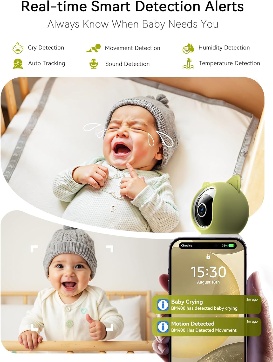 outinput 2k 4mp smart baby monitor 355° ptz wifi baby monitor with camera and night vision, cry detection, motion sensor & tracking, feeding reminder, 2 way talk, lullabies, app control baby camera outinput 2k 4mp smart baby monitor 355° ptz wifi baby monitor with camera and night vision, cry detection, motion sensor & tracking, feeding reminder, 2 way talk, lullabies, app control baby camera