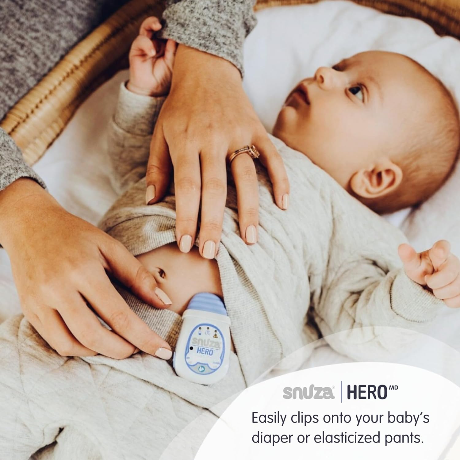 snuza hero md baby monitor – with alarm & notification function – wireless & portable – baby monitor for a more peaceful sleep for your baby snuza hero md baby monitor – with alarm & notification function – wireless & portable – baby monitor for a more peaceful sleep for your baby