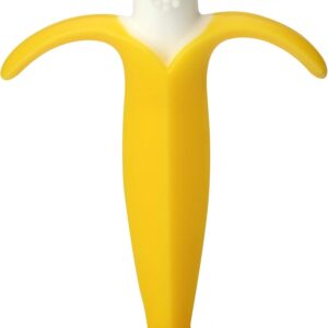 nuby silicone banana teething toy 3 months +