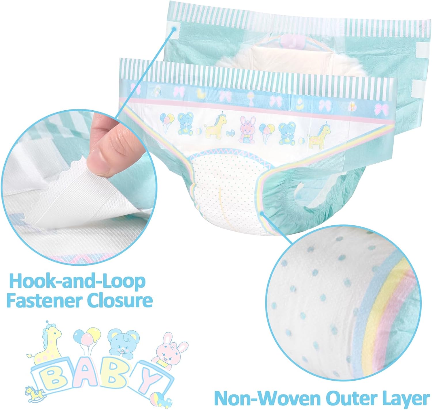 littleforbig adjustable hook and loop fastener closure adult printed diaper 10 pieces baby parade (x large 121 142 cm) littleforbig adjustable hook and loop fastener closure adult printed diaper 10 pieces baby parade (x large 121 142 cm)