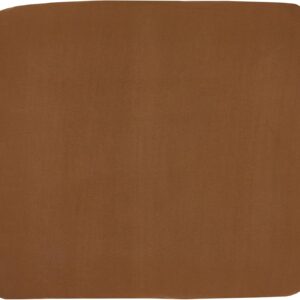 meyco baby changing mat cover plain camel 85 x 75 cm single pack