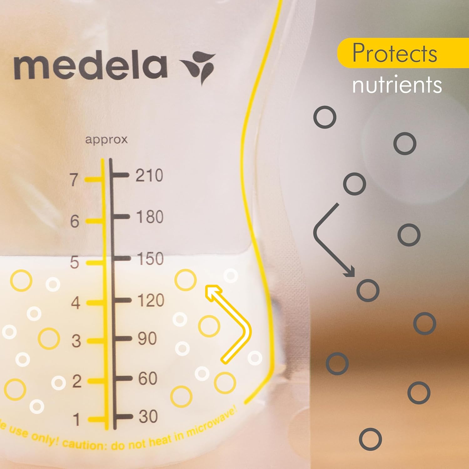 medela easy pour disposable breast milk storage bags, 210ml capacity, leak proof design with milk protection, bpa free, pack of 50 medela easy pour disposable breast milk storage bags, 210ml capacity, leak proof design with milk protection, bpa free, pack of 50