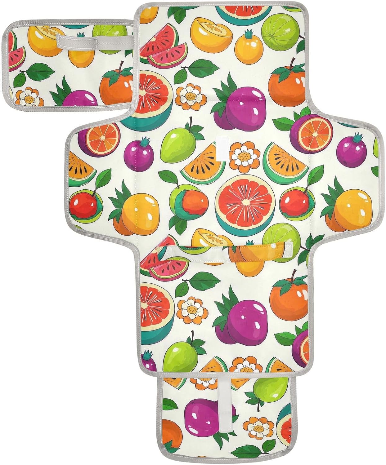 reusable portable changing pad with tissue pocket fruit melon pattern colorful waterproof changing pad for baby infant travel kit cambiadores de pa?ales para bebes reusable portable changing pad with tissue pocket fruit melon pattern colorful waterproof changing pad for baby infant travel kit cambiadores de pa?ales para bebes