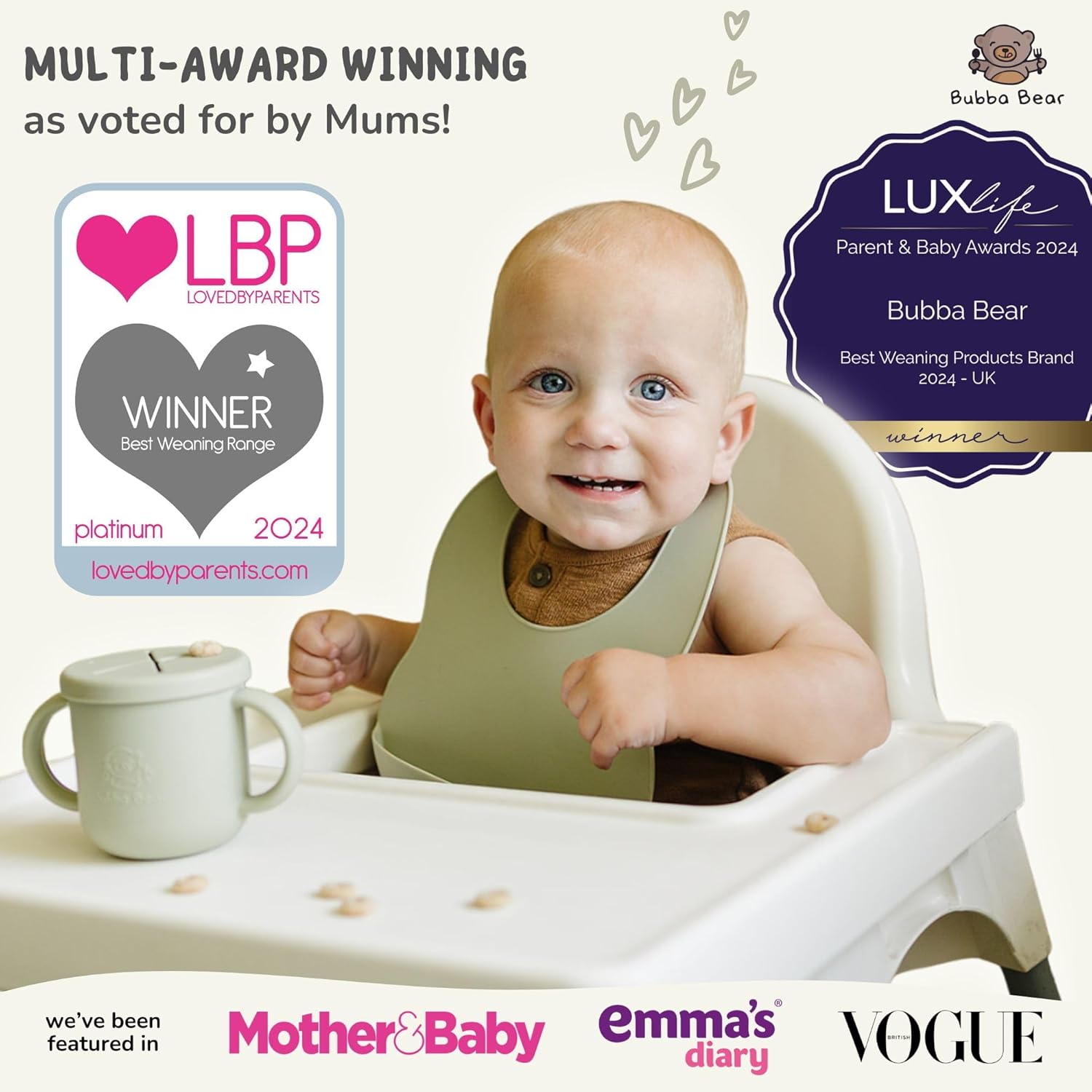 bubba bear silicone baby crockery set, non slip children's crockery set with suction cup, 11 pieces, bpa free learning to eat cutlery sets with spoon, fork, bowl, bib, cup, drinking cup (sage green) bubba bear silicone baby crockery set, non slip children's crockery set with suction cup, 11 pieces, bpa free learning to eat cutlery sets with spoon, fork, bowl, bib, cup, drinking cup (sage green)