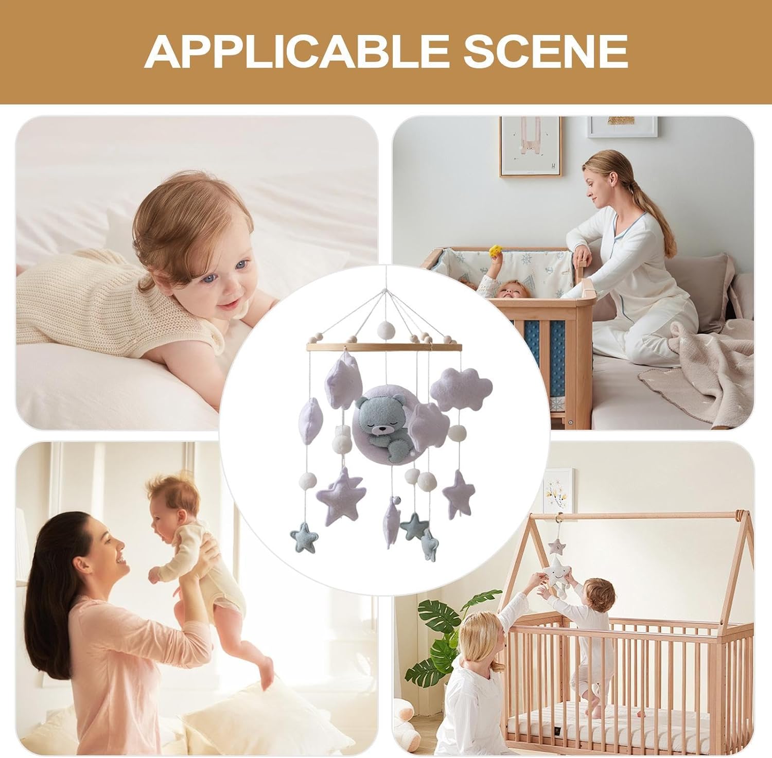 baby crib mobiles | soft musical mobile sleeper teddy | decorative toy for kids girls boys bedroom wall decor baby crib mobiles | soft musical mobile sleeper teddy | decorative toy for kids girls boys bedroom wall decor