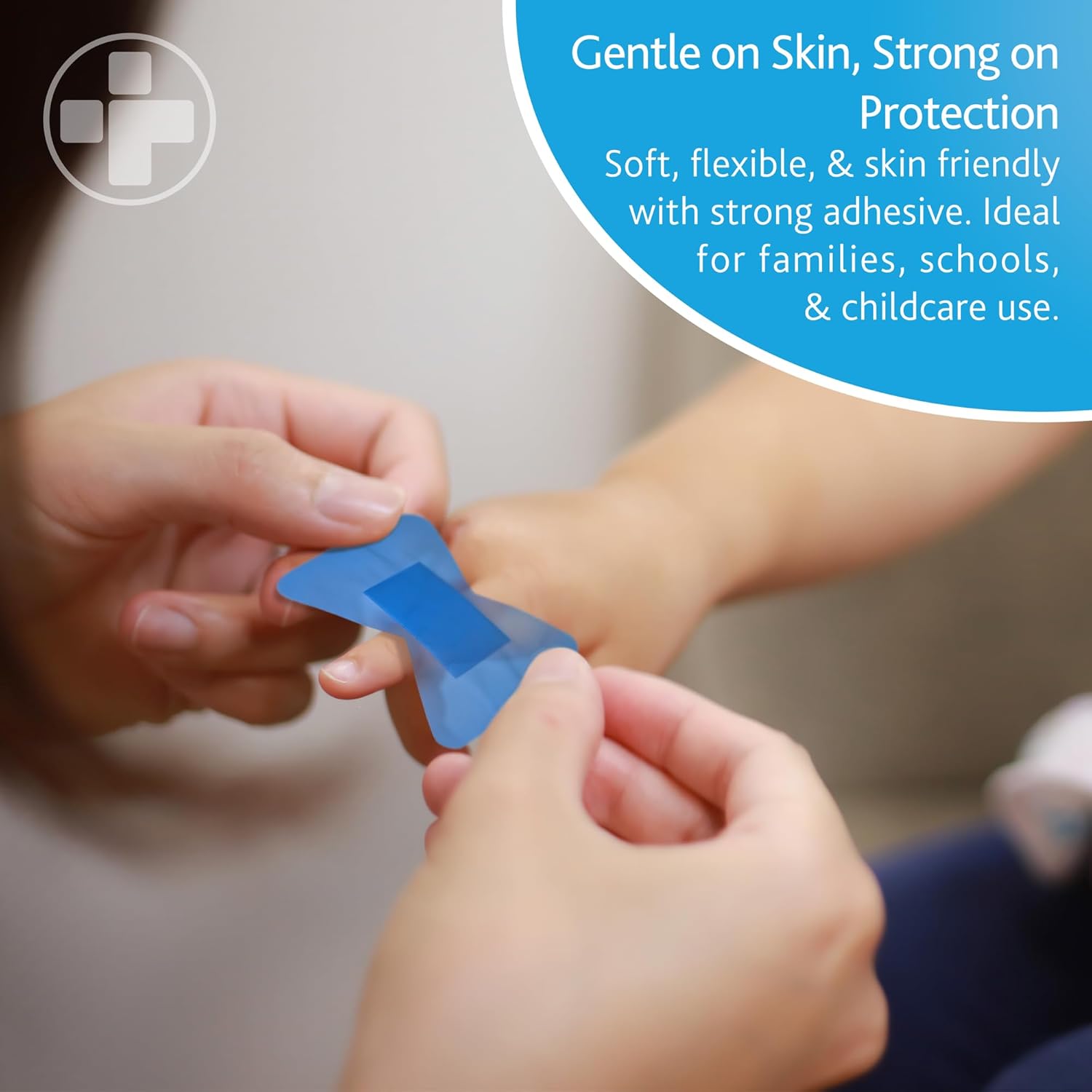 dependaplast food area blue plasters with high visibility and metal detection properties, easily detectable, individually wrapped fingertip box of 50 dependaplast food area blue plasters with high visibility and metal detection properties, easily detectable, individually wrapped fingertip box of 50