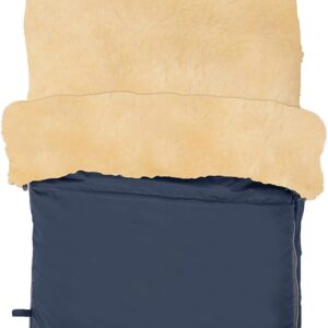 altabebe mt2280lp 62 winter lambskin foot muff for bugaboo and joolz nordkap collection 12 36 months navy