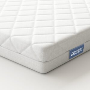 mother nurture classic foam crib mattress, white, 89 x 40 x 3.5 cm