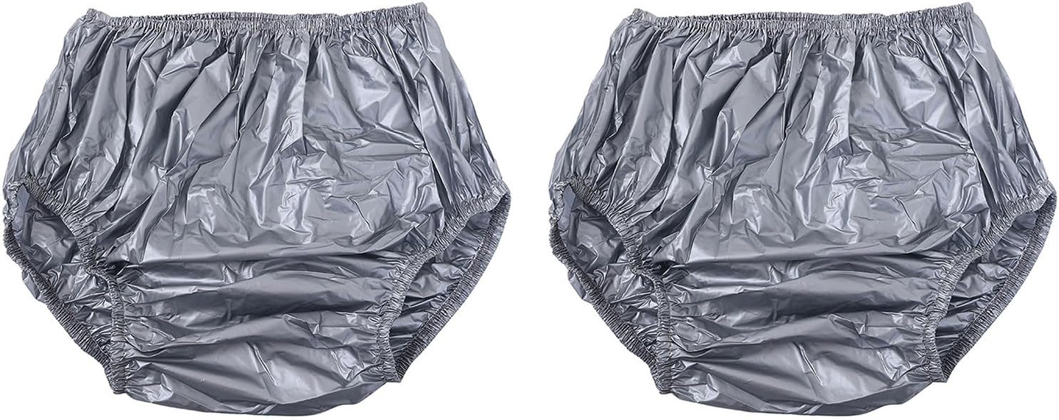 pack of 2 incontinences underwear for adult leak proof reusable briefs diaper covers underpant for daytime nighttime use disposable diaper templates fixer pack of 2 incontinences underwear for adult leak proof reusable briefs diaper covers underpant for daytime nighttime use disposable diaper templates fixer