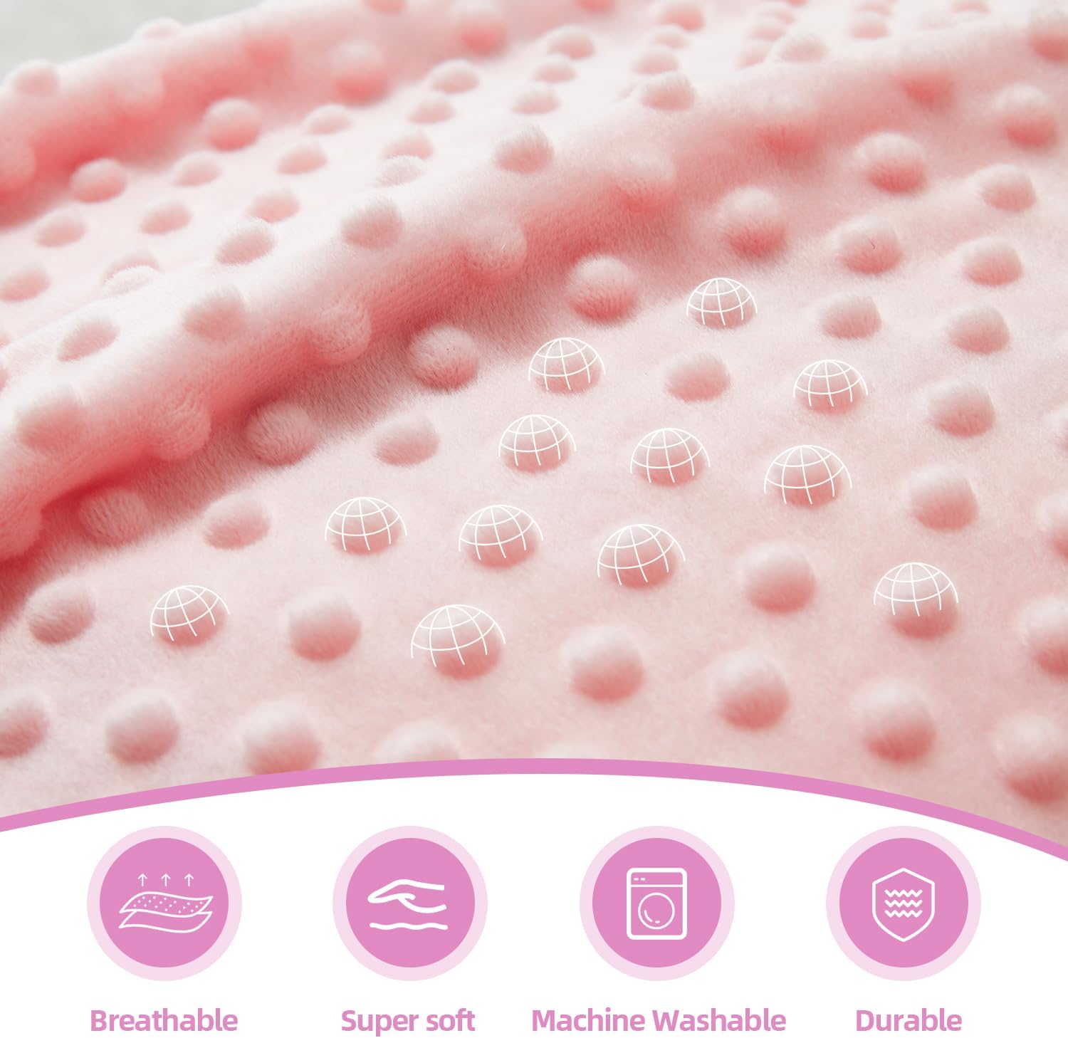 baby blanket for newborns,new gifts for boys girls toddlers, super soft baby cot blanket with dotted fleece backing, unisex new born essentials (elephant,75x100cm) baby blanket for newborns,new gifts for boys girls toddlers, super soft baby cot blanket with dotted fleece backing, unisex new born essentials (elephant,75x100cm)