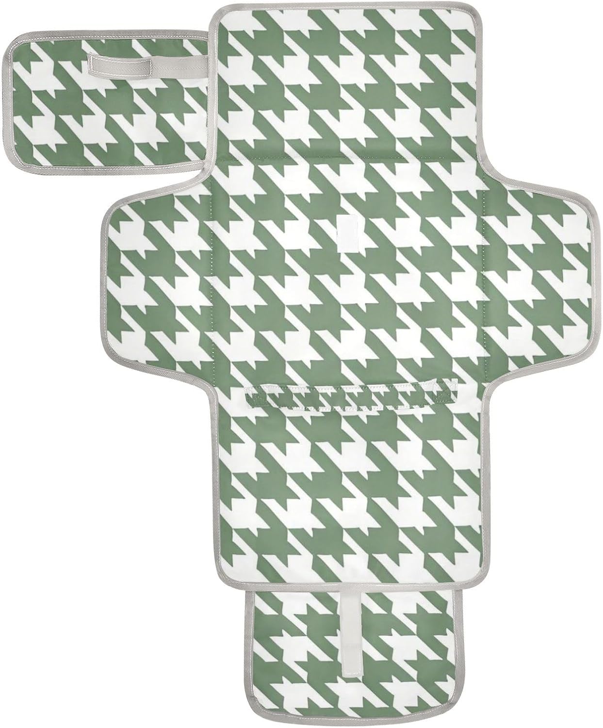 classical green white houndstooth reusable diaper pad with tissue pocket portable changing pad for baby infant travel station kit cambiador de pa?ales para bebes classical green white houndstooth reusable diaper pad with tissue pocket portable changing pad for baby infant travel station kit cambiador de pa?ales para bebes