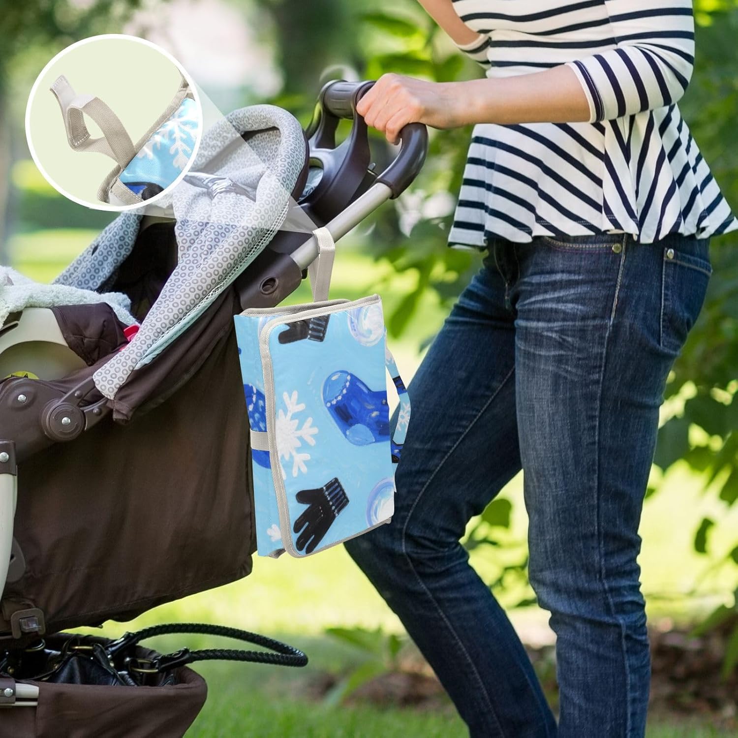 reusable changing pad covers with tissue pocket portable changing pad for baby infant travel station kit merry christmas blue christmas stockings reusable changing pad covers with tissue pocket portable changing pad for baby infant travel station kit merry christmas blue christmas stockings