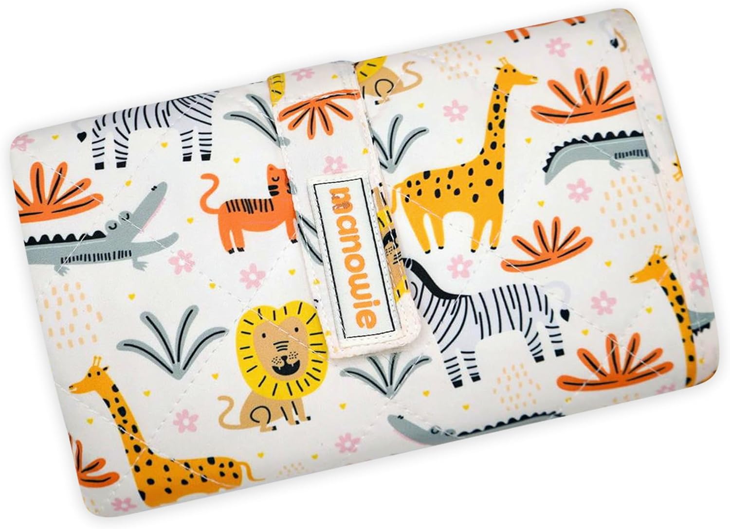 portable baby changing mat – foldable waterproof travel mat for newborns | compact changing bag | pram & nappy bag | safari animals portable baby changing mat – foldable waterproof travel mat for newborns | compact changing bag | pram & nappy bag | safari animals