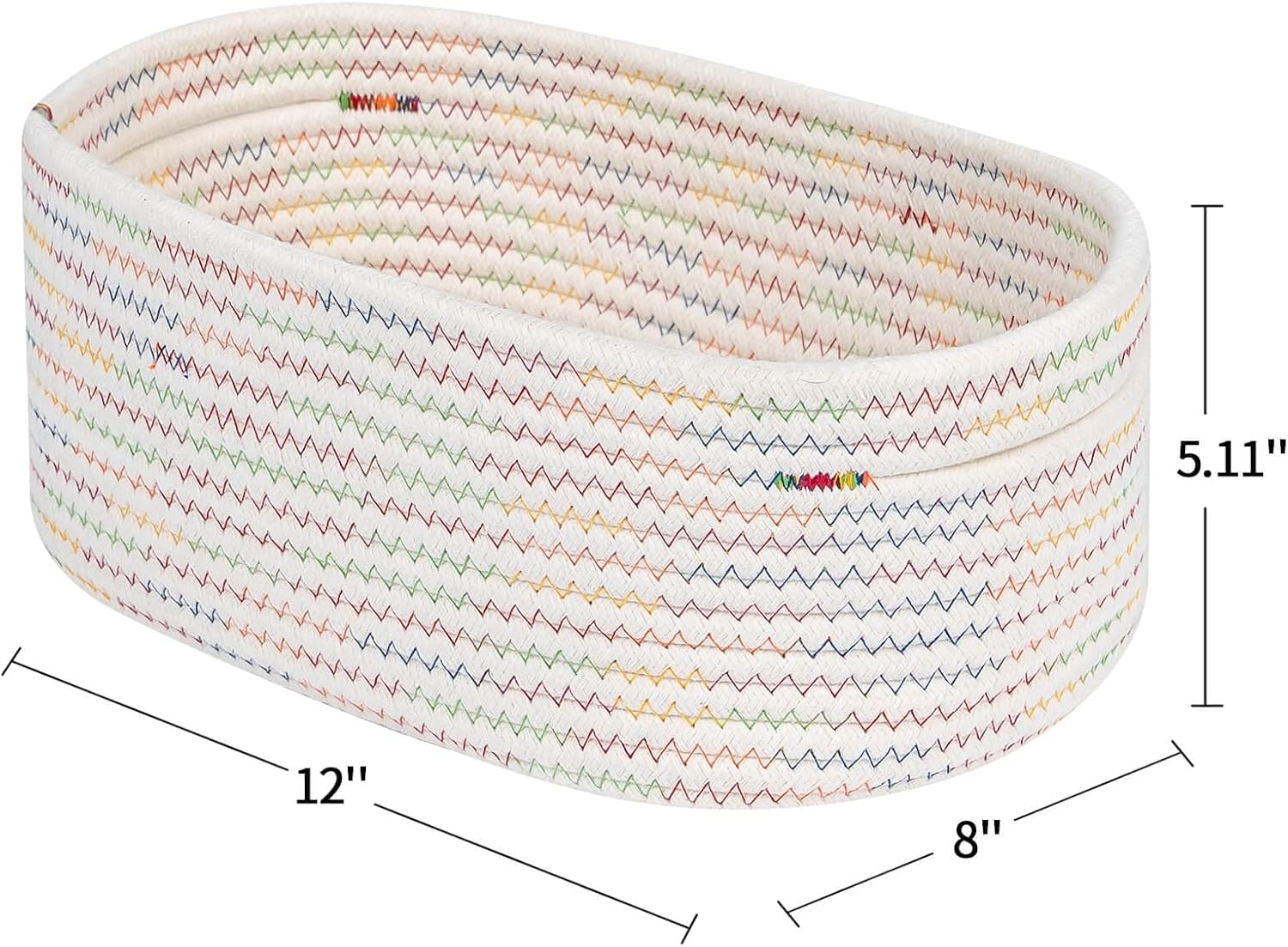 cubesland small woven baskets,cute baskets or shelf set 2,cube organizer basket bin,soft toys storage basket,baby nursery basket bin,home decor 12"d x 8"w x 5"h rainbow stitches cubesland small woven baskets,cute baskets or shelf set 2,cube organizer basket bin,soft toys storage basket,baby nursery basket bin,home decor 12"d x 8"w x 5"h rainbow stitches