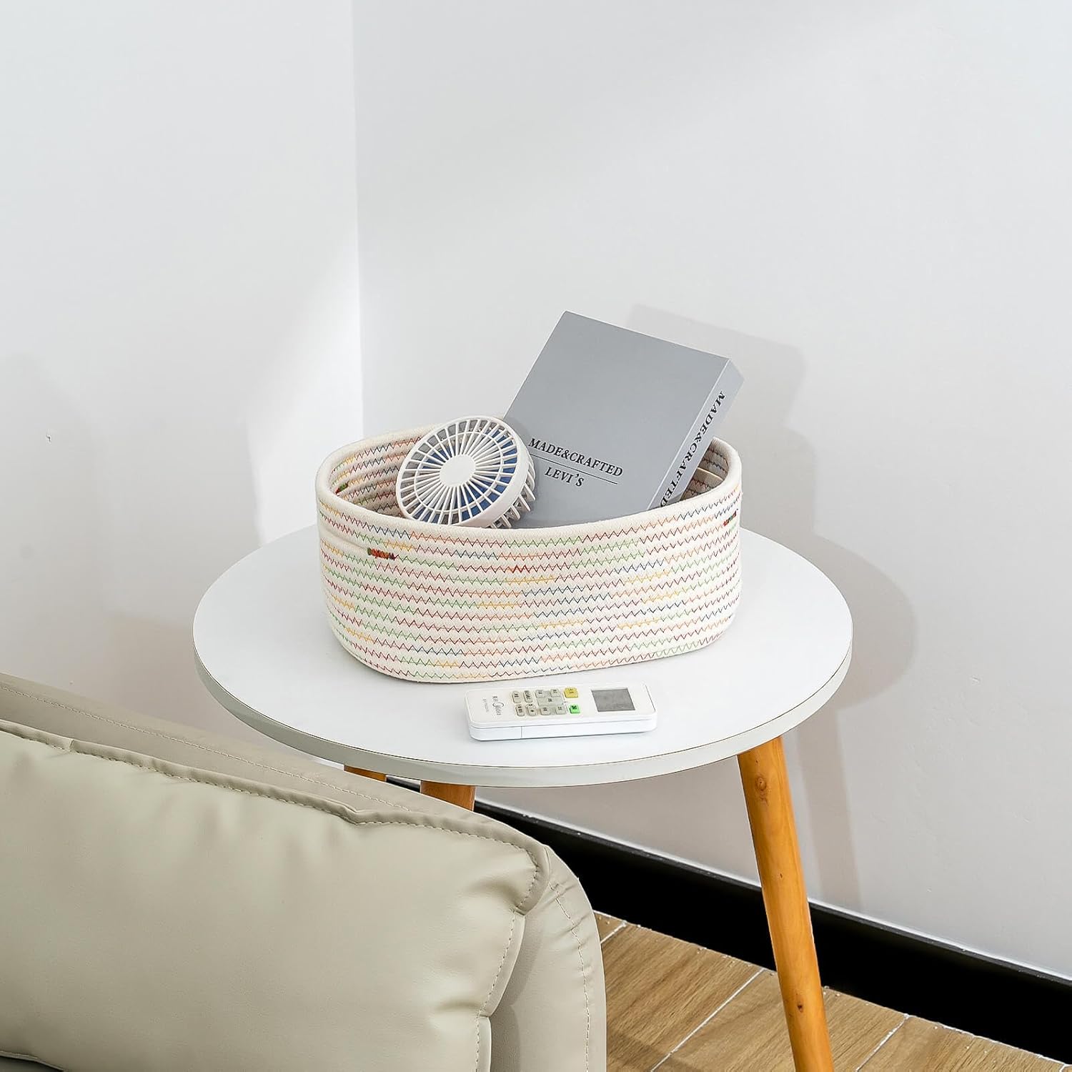 cubesland small woven baskets,cute baskets or shelf set 2,cube organizer basket bin,soft toys storage basket,baby nursery basket bin,home decor 12"d x 8"w x 5"h rainbow stitches cubesland small woven baskets,cute baskets or shelf set 2,cube organizer basket bin,soft toys storage basket,baby nursery basket bin,home decor 12"d x 8"w x 5"h rainbow stitches