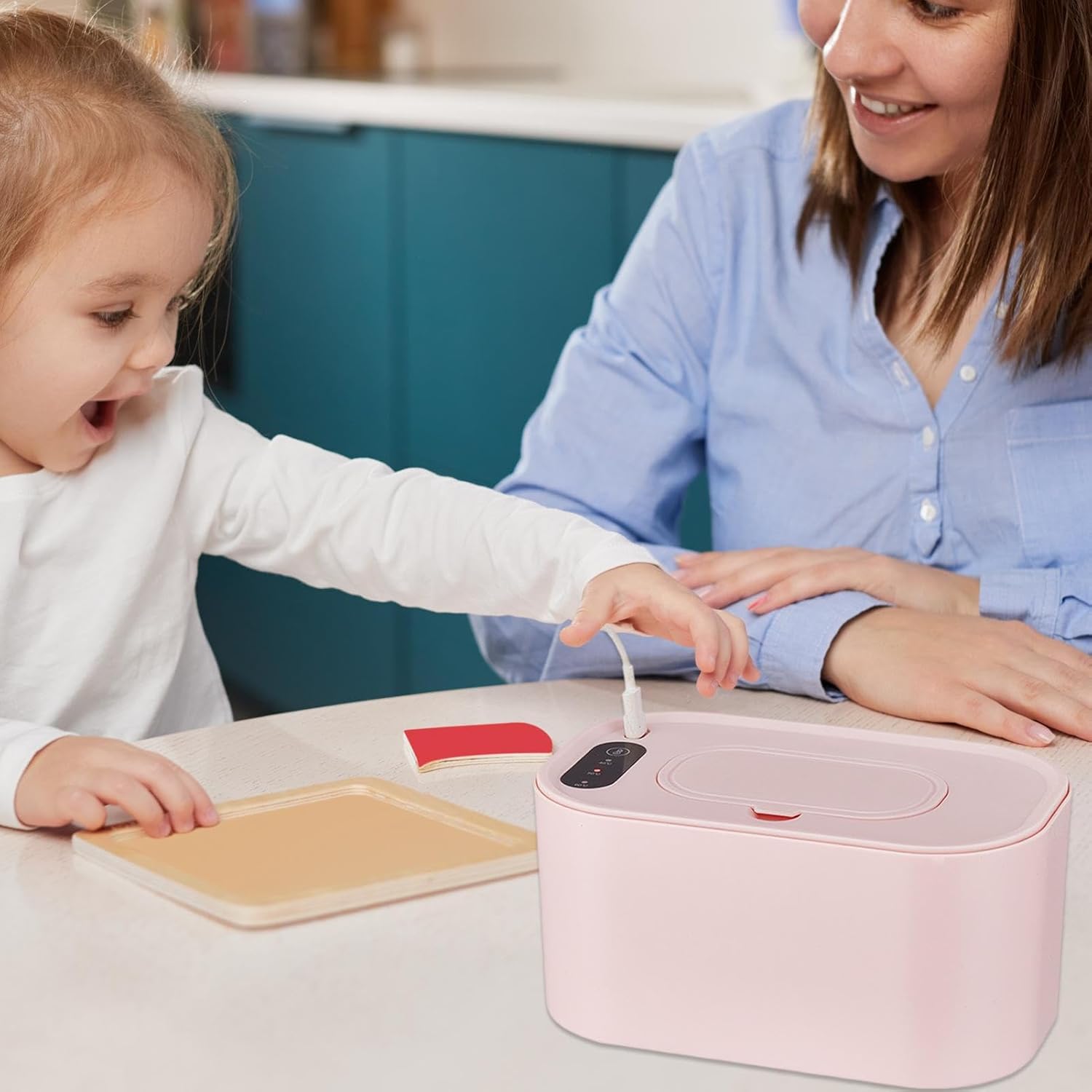 baby wipe warmer, heated wipes dispenser with usb charging, even heating wipes box with temperature display, ideal for home, travel & outdoor baby care, 8.46x5.12x4.53 in, 1 pack baby wipe warmer, heated wipes dispenser with usb charging, even heating wipes box with temperature display, ideal for home, travel & outdoor baby care, 8.46x5.12x4.53 in, 1 pack