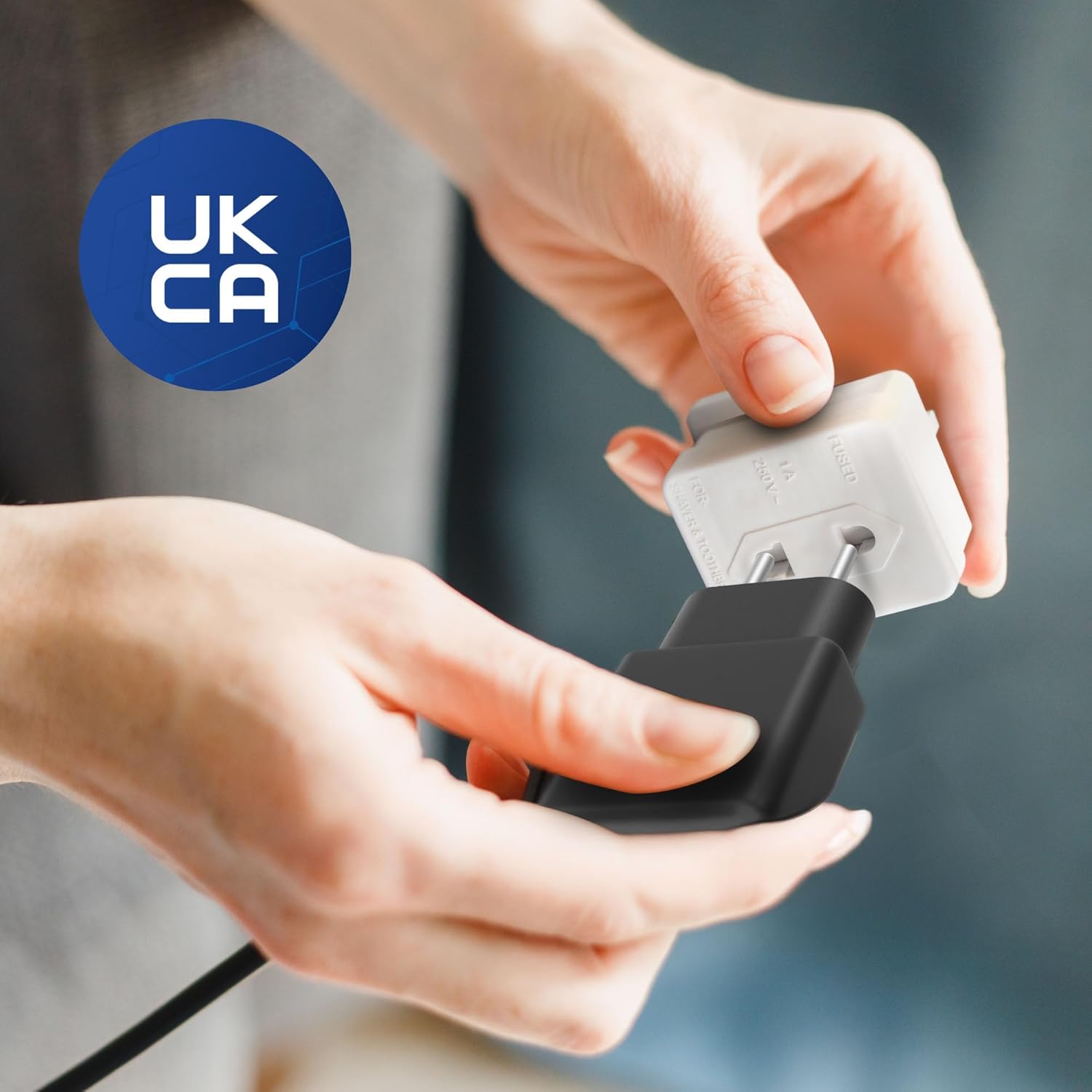 desiretech uk shaver adaptor plug fused 1a 250v 2 pin to 3 pin converter ce certified plug for electric shaver & toothbrush compact, heat resistant, safe uk bathroom socket adaptor white desiretech uk shaver adaptor plug fused 1a 250v 2 pin to 3 pin converter ce certified plug for electric shaver & toothbrush compact, heat resistant, safe uk bathroom socket adaptor white