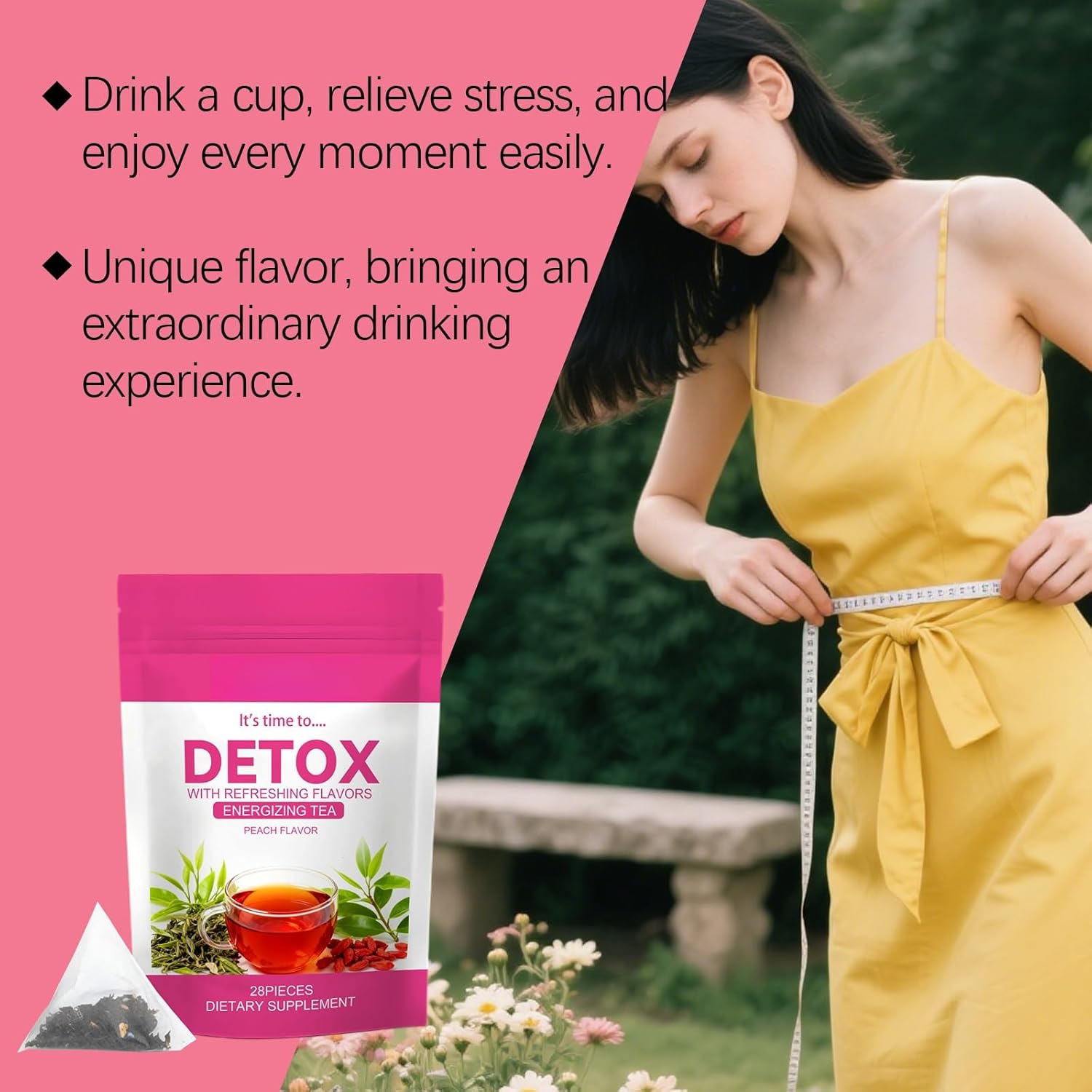 2 packs (56 bags) herbal weight management tea detox for energy boost, bloating relief & relaxation, natural slimming blend 2 packs (56 bags) herbal weight management tea detox for energy boost, bloating relief & relaxation, natural slimming blend