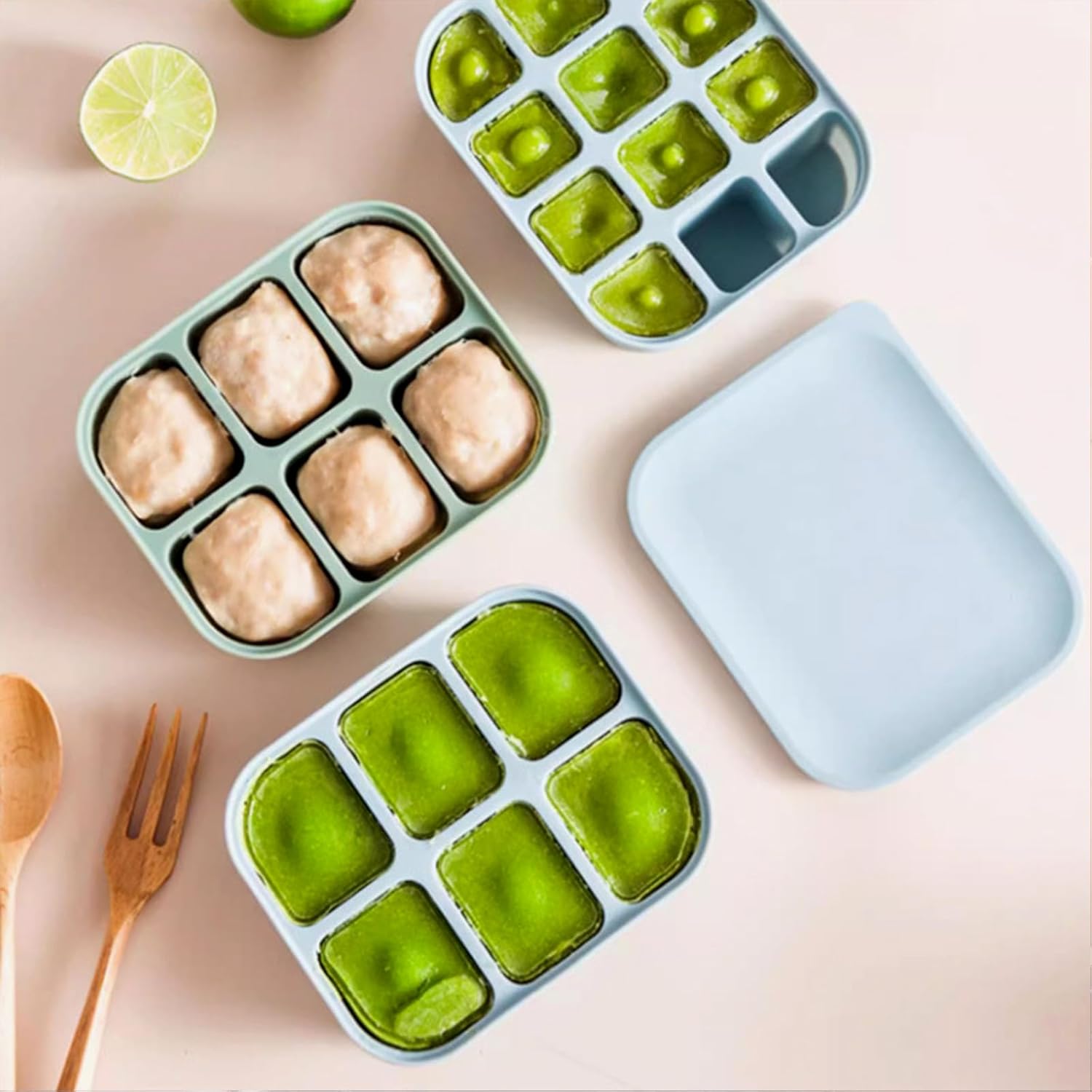 silicone baby food holder with multifunction temperature resistance infant silicone food tray for infants & toddler safe silicone baby food holder with multifunction temperature resistance infant silicone food tray for infants & toddler safe