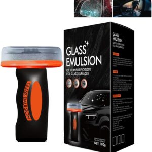 2026 new upgrade q4 glass guard, powerful glass emulsion cleaner,handle oil film removal lotion,compact window and windshield hydrophobic anti fog coating for car,qifor automotive cleaner (1)