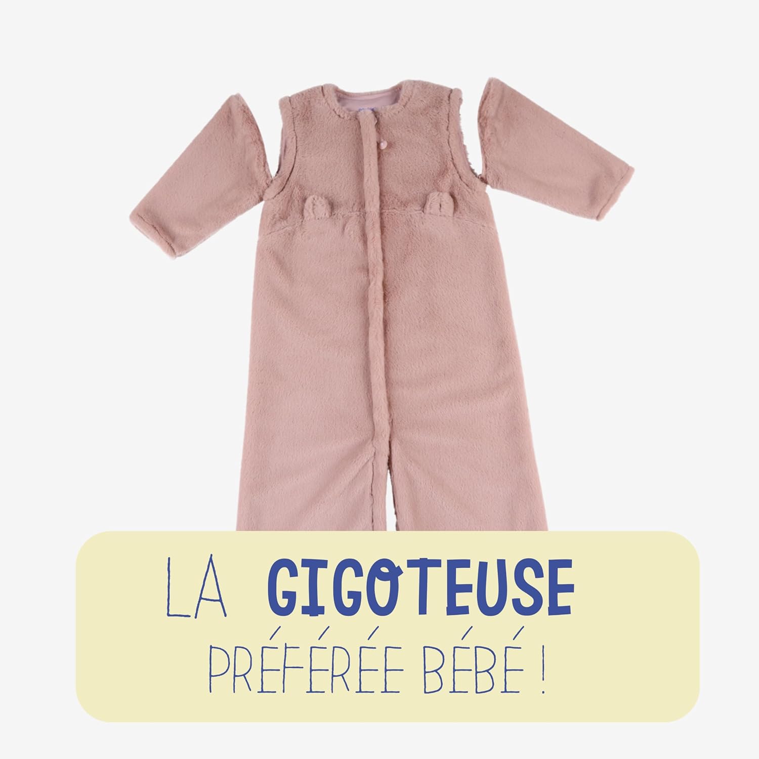 noukie's winter faux fur sleeping bag 0 3 months (50 cm), 1 6 months (70 cm) & 6 24 months (100 cm) sleeping bag tog 2 to 3.5 groloudoux, light pink, 6 24 mois noukie's winter faux fur sleeping bag 0 3 months (50 cm), 1 6 months (70 cm) & 6 24 months (100 cm) sleeping bag tog 2 to 3.5 groloudoux, light pink, 6 24 mois