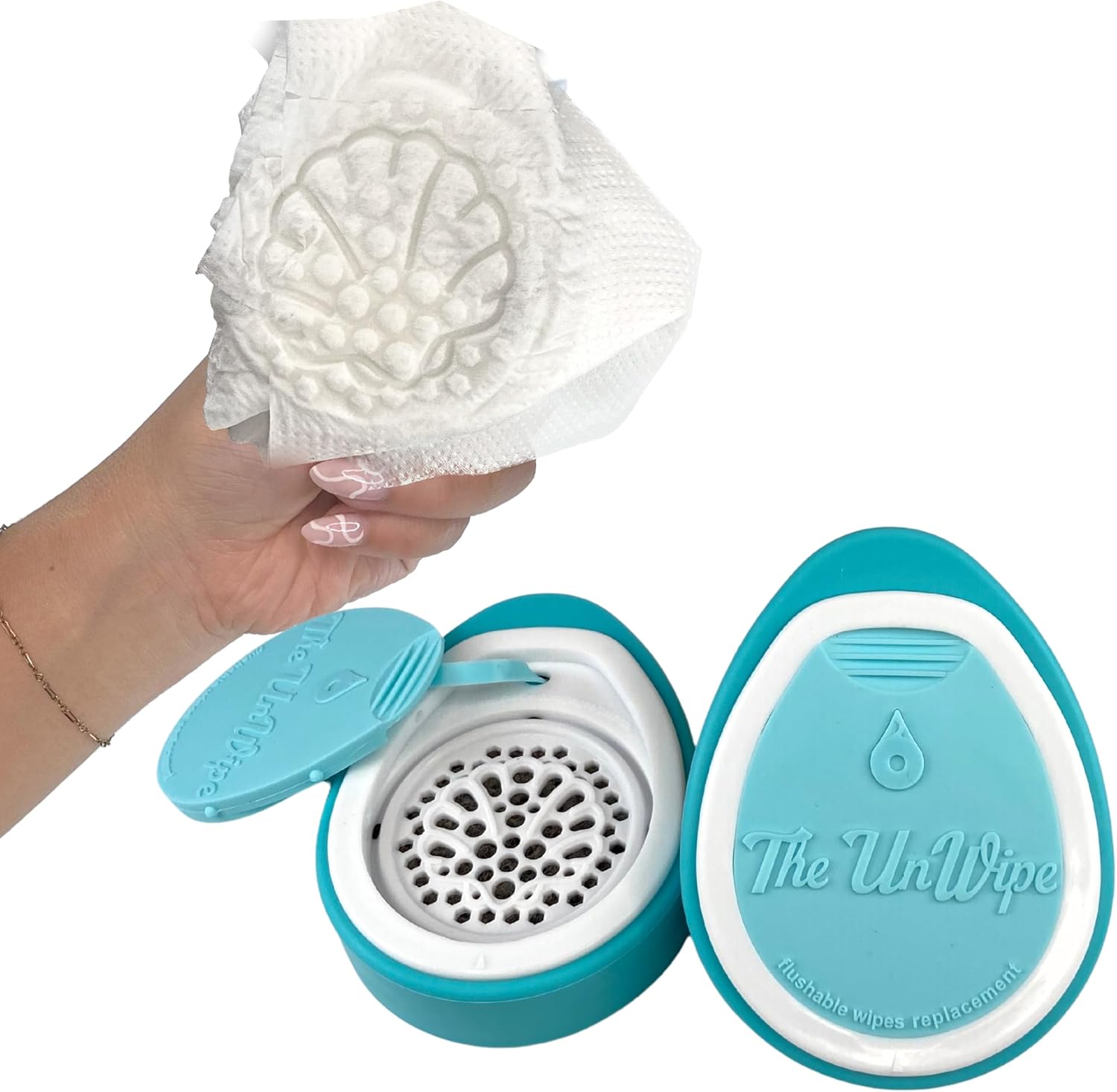 instead of flushable wipes, add incredible texture to any toilet paper anywhere, clean better, flush safely instead of flushable wipes, add incredible texture to any toilet paper anywhere, clean better, flush safely