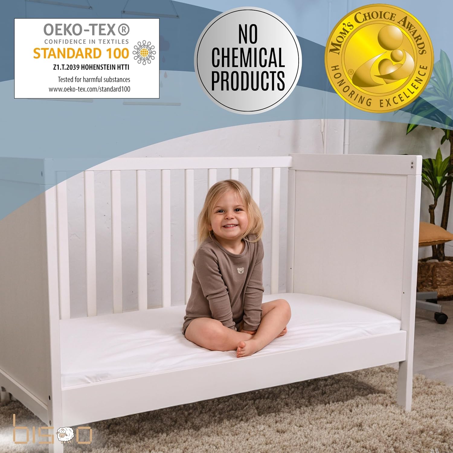 bisoo baby waterproof (top+corners) cot bed sheets fitted 140 x 70 / 28x55 2in1 fitted sheet mattress protector made of 100% jersey oeko tex + pu for toddler cots beds & cribs white bisoo baby waterproof (top+corners) cot bed sheets fitted 140 x 70 / 28x55 2in1 fitted sheet mattress protector made of 100% jersey oeko tex + pu for toddler cots beds & cribs white
