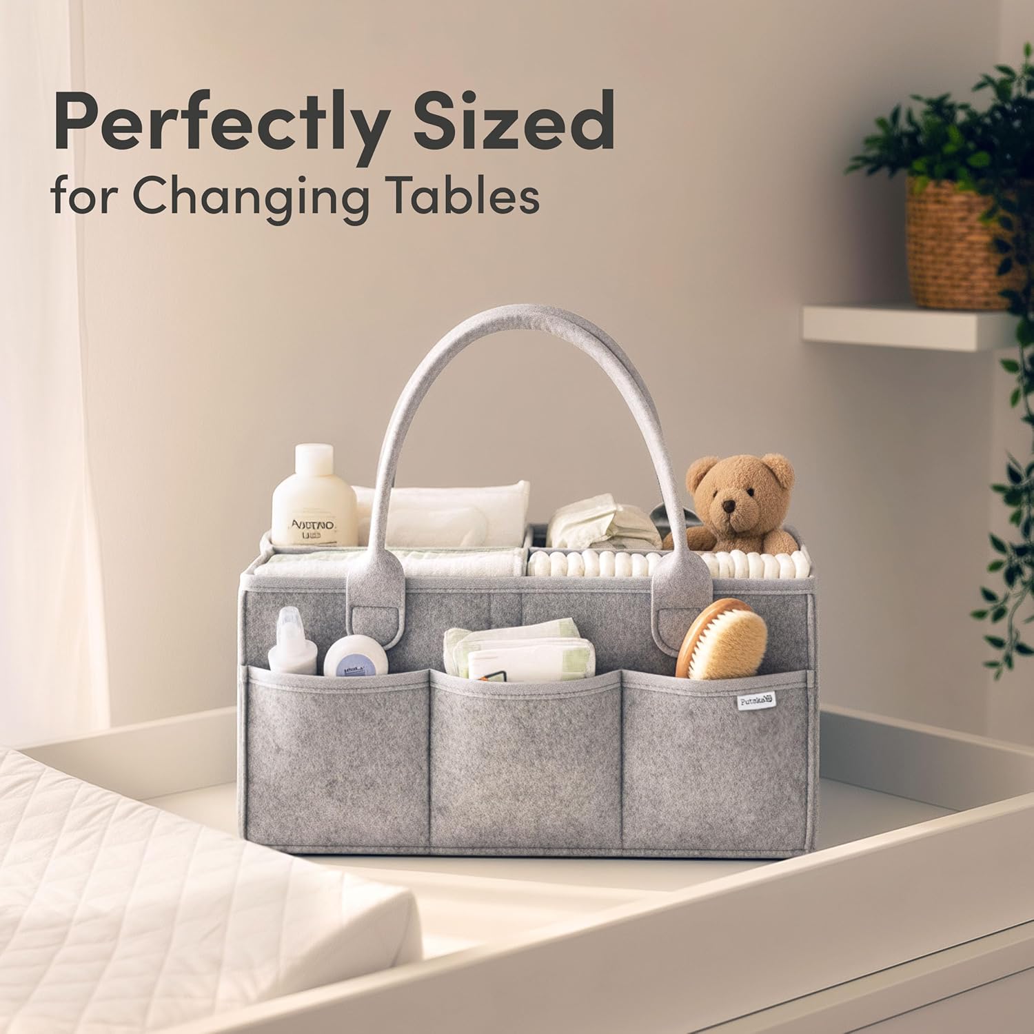 putska baby organizer basket diaper organizer for changing table, newborn essentials, baby shower gifts and birth list, great for boy or girl putska baby organizer basket diaper organizer for changing table, newborn essentials, baby shower gifts and birth list, great for boy or girl