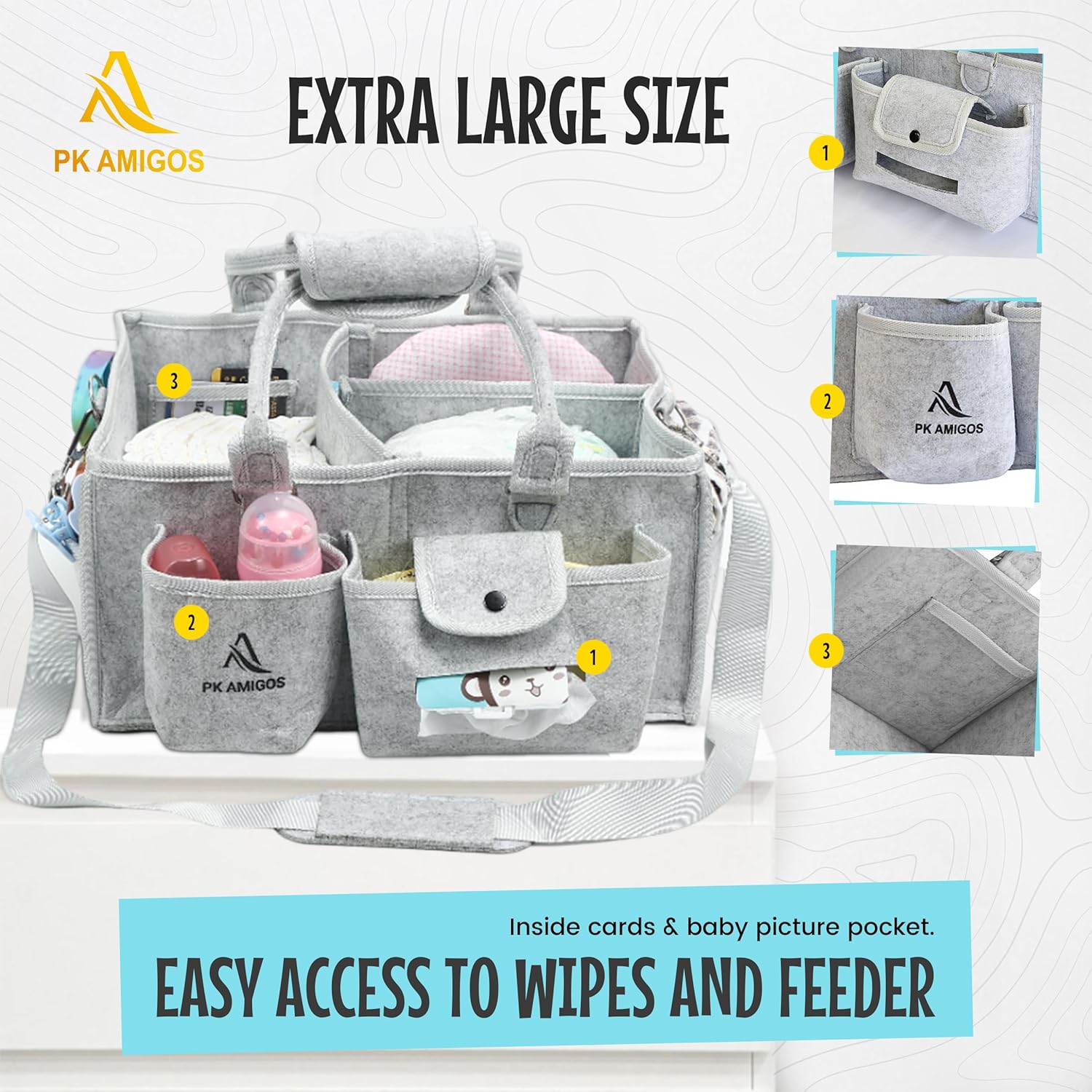 nappy caddy baby β large diaper caddy organizer for nursery & car | portable storage basket for diapers, wipes nappy caddy baby β large diaper caddy organizer for nursery & car | portable storage basket for diapers, wipes