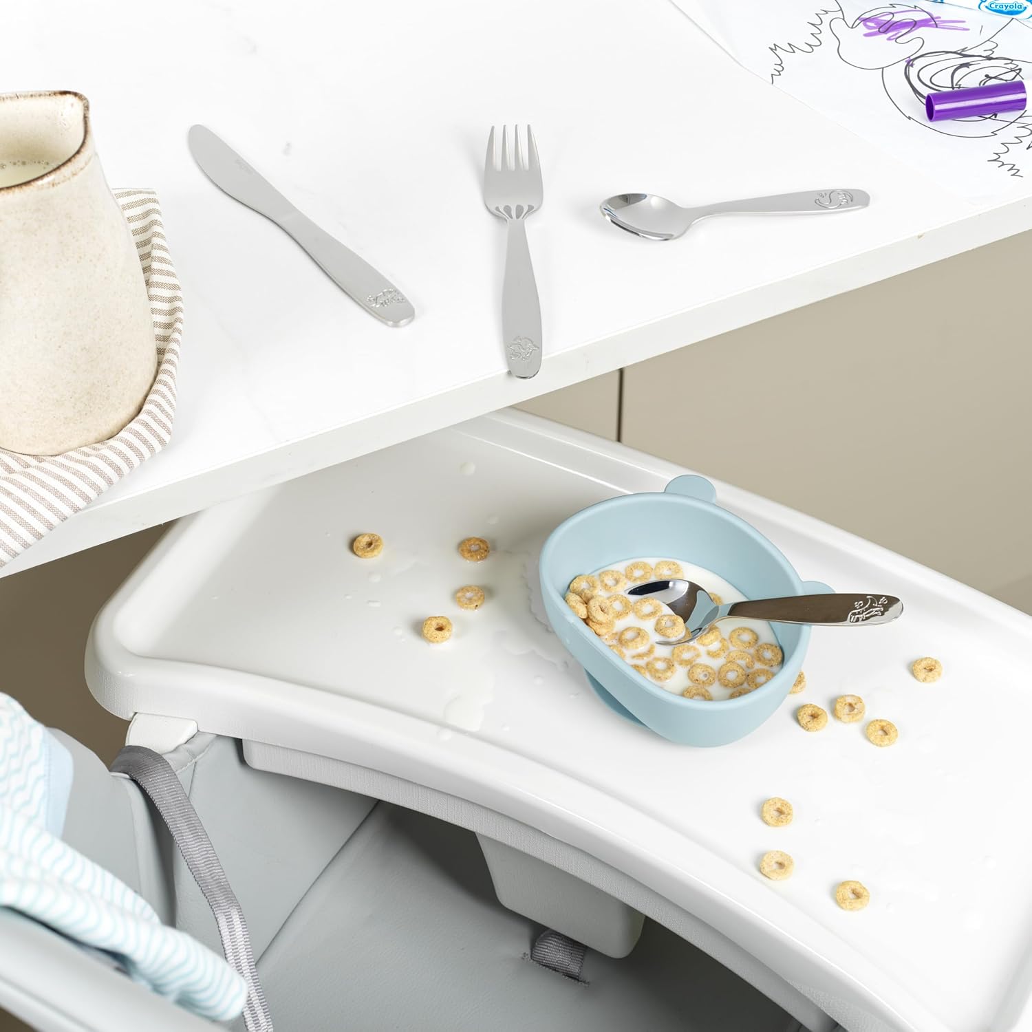 salter 4 piece kids dinosaur cutlery set knife, fork, dessert spoon, & teaspoon, stainless steel, dishwasher safe, mirror polished, embossed pattern, aged 1 5 toddler utensils, 25 year guarantee salter 4 piece kids dinosaur cutlery set knife, fork, dessert spoon, & teaspoon, stainless steel, dishwasher safe, mirror polished, embossed pattern, aged 1 5 toddler utensils, 25 year guarantee