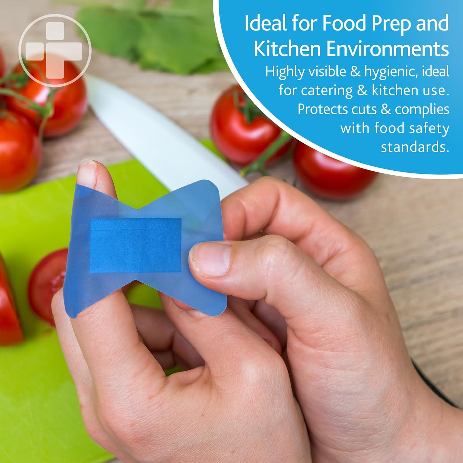 dependaplast food area blue plasters with high visibility and metal detection properties, easily detectable, individually wrapped fingertip box of 50 dependaplast food area blue plasters with high visibility and metal detection properties, easily detectable, individually wrapped fingertip box of 50