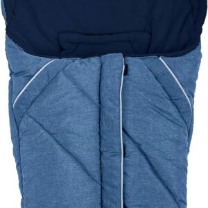 altabebe al2003p 49 winter footmuff for baby car seat and car seat navy/navy