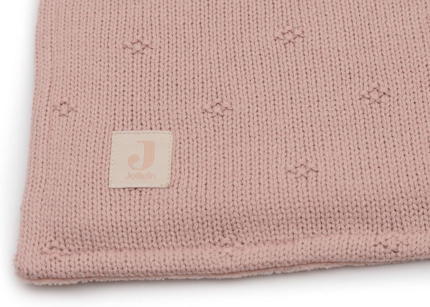 jollein cosy knit baby blanket, wild pink velvet, 75 x 100 cm, 60% cotton, 40% acrylic, 100% polyester inner, for baby cot, 2.0 tog, oeko tex certified, knitted pattern jollein cosy knit baby blanket, wild pink velvet, 75 x 100 cm, 60% cotton, 40% acrylic, 100% polyester inner, for baby cot, 2.0 tog, oeko tex certified, knitted pattern