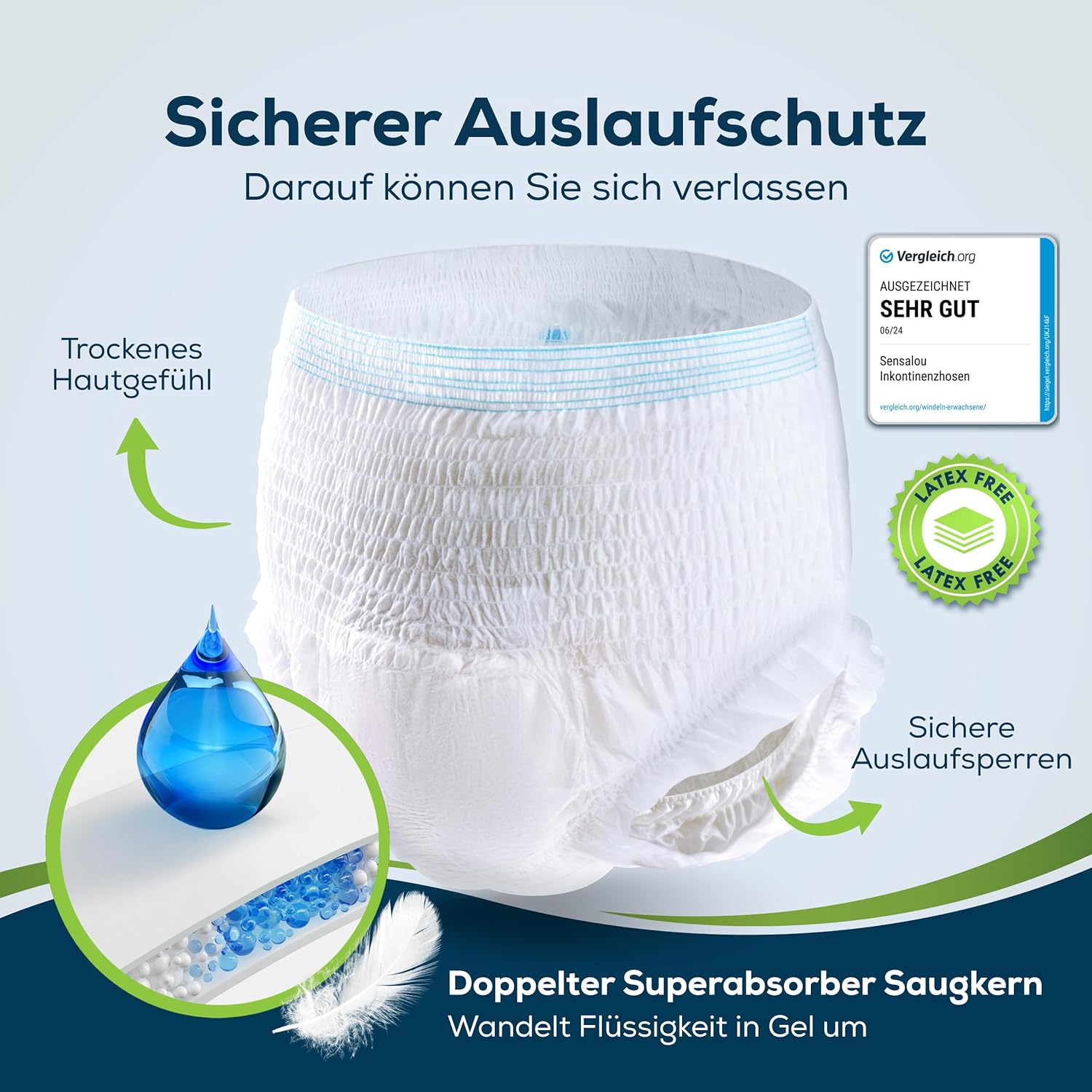 sensalou adult incontinence pants xl 88 pack – pull up disposable underwear for men & women – 3220ml heavy absorbency diapers – extra large size 130 170 cm waist – unisex protection for bladder leaks sensalou adult incontinence pants xl 88 pack – pull up disposable underwear for men & women – 3220ml heavy absorbency diapers – extra large size 130 170 cm waist – unisex protection for bladder leaks