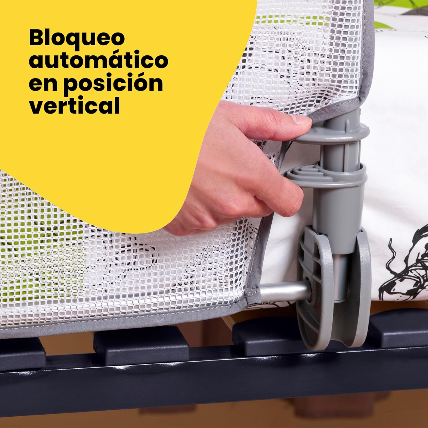 safety 1st standard bed rail 90cm, bed guard for toddler bed, 18 months – 5 years, toddler bed rail, mesh fabric, automatic lock, easy to clean, grey & white safety 1st standard bed rail 90cm, bed guard for toddler bed, 18 months – 5 years, toddler bed rail, mesh fabric, automatic lock, easy to clean, grey & white