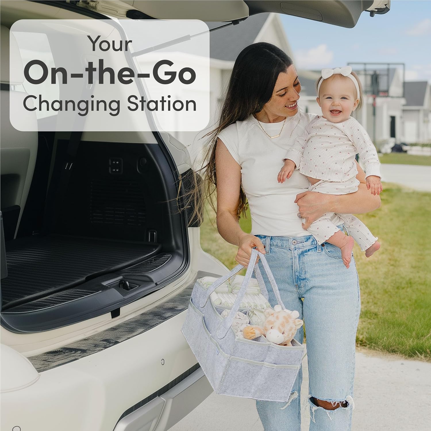 putska baby organizer basket diaper organizer for changing table, newborn essentials, baby shower gifts and birth list, great for boy or girl putska baby organizer basket diaper organizer for changing table, newborn essentials, baby shower gifts and birth list, great for boy or girl