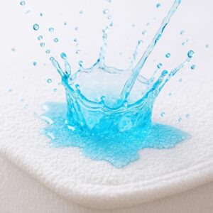 dudu n girlie cot mattress protector waterproof 120 x 60 toddler bed mattress protector mattress cover for baby breathable and non noisy anti bacterial and fully fitted. white