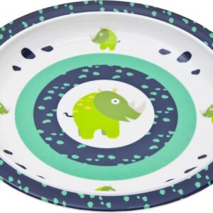 lÄssig plate for children, baby, toddler, non slip, dishwasher safe, melamine/plate,